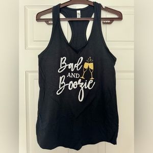 Bad and Boozie Racerback Tank Top